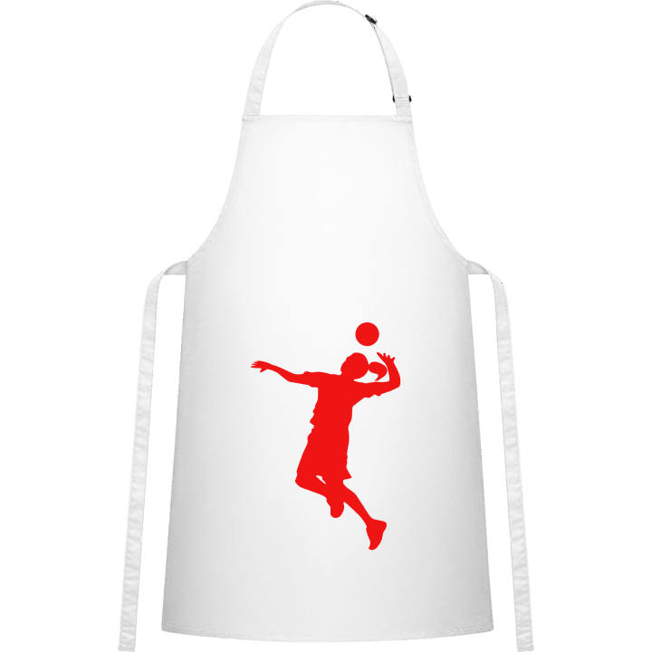 Volleyball Girl Förkläde för matlagning contain pic