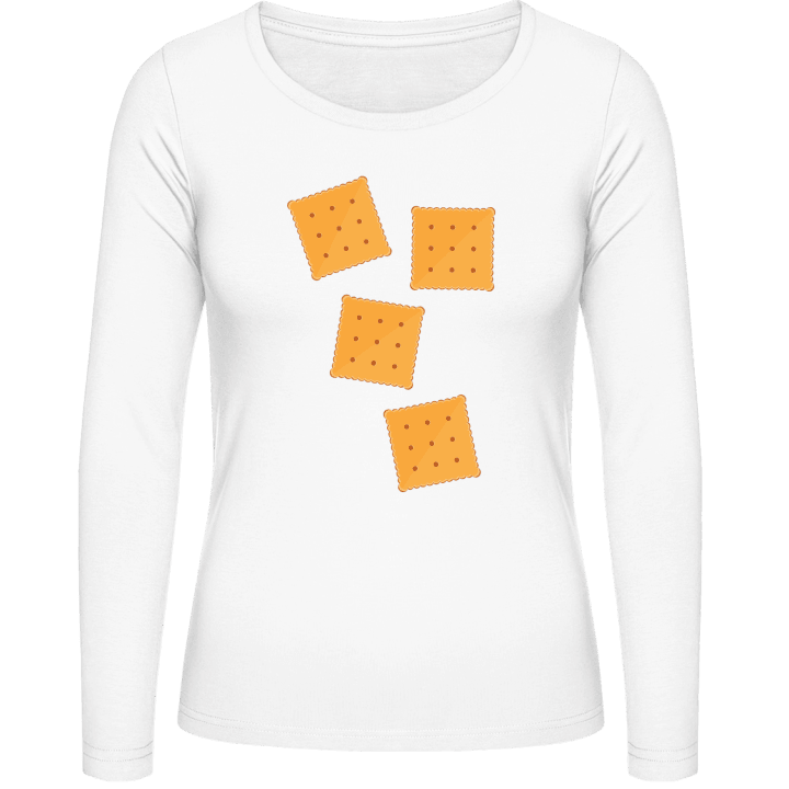 Biscuits Langermet skjorte for kvinner contain pic