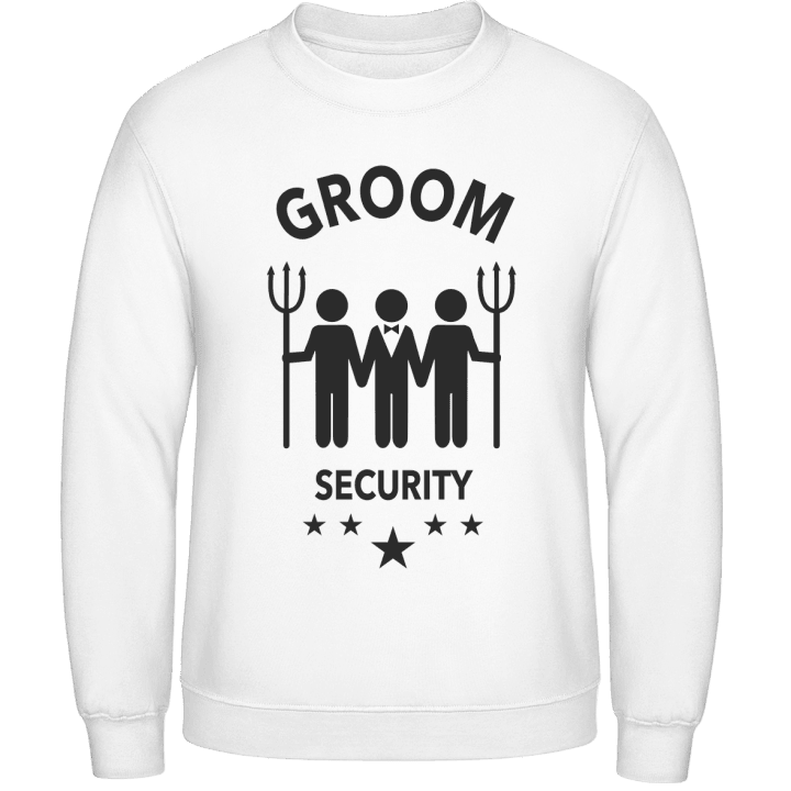 Groom Security Sweatshirt contain pic