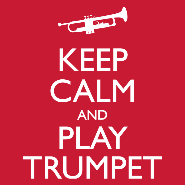 Keep Calm And Play Trumpet Naisten pitkähihainen paita 0 image