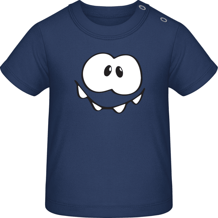 Cute Monster Face Baby T-Shirt contain pic