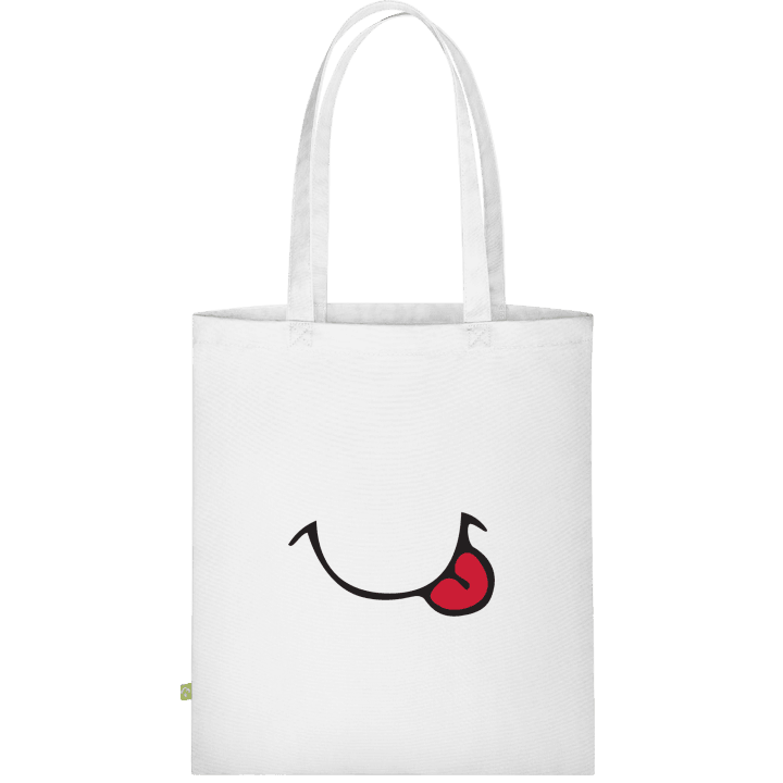 Yummy Smiley Mouth Stofftasche contain pic