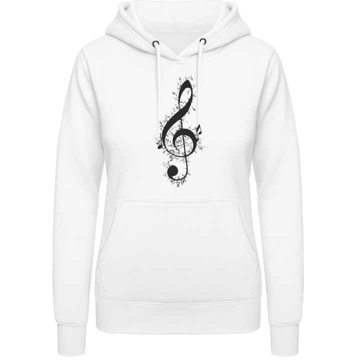 Stylish Music Note Women Hoodie contain pic