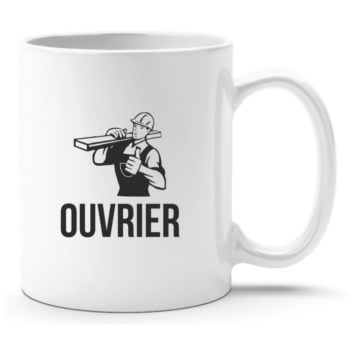 Ouvrier Silhouette Beker 0 image
