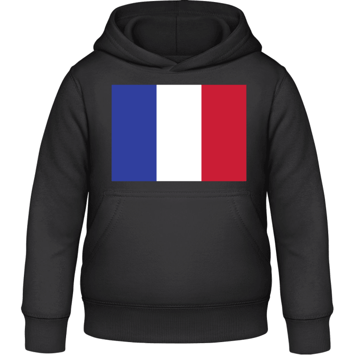 France Flag Kinder Kapuzenpulli 0 image
