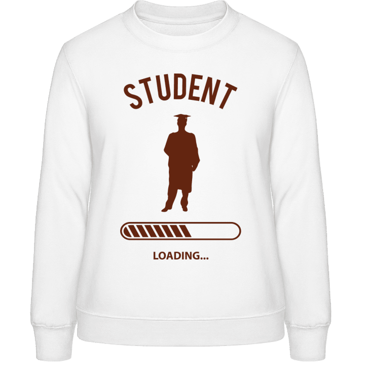 Student Loading Frauen Sweatshirt contain pic