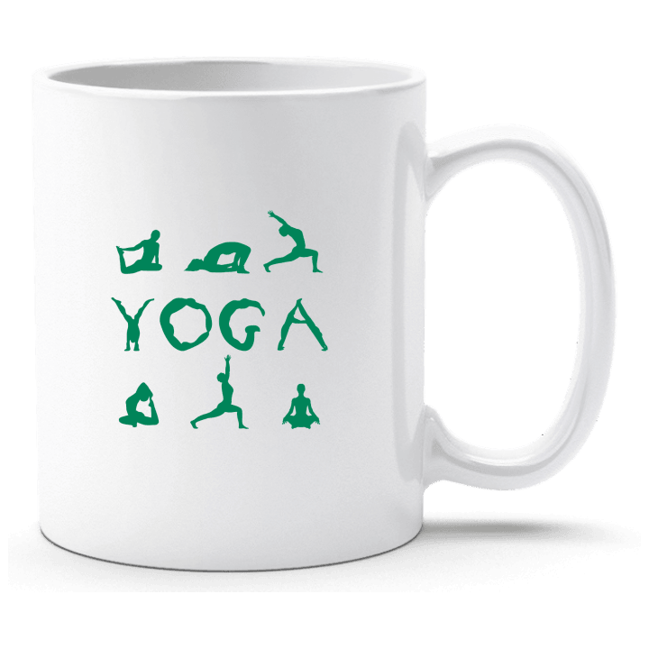 Yoga Letters Taza contain pic