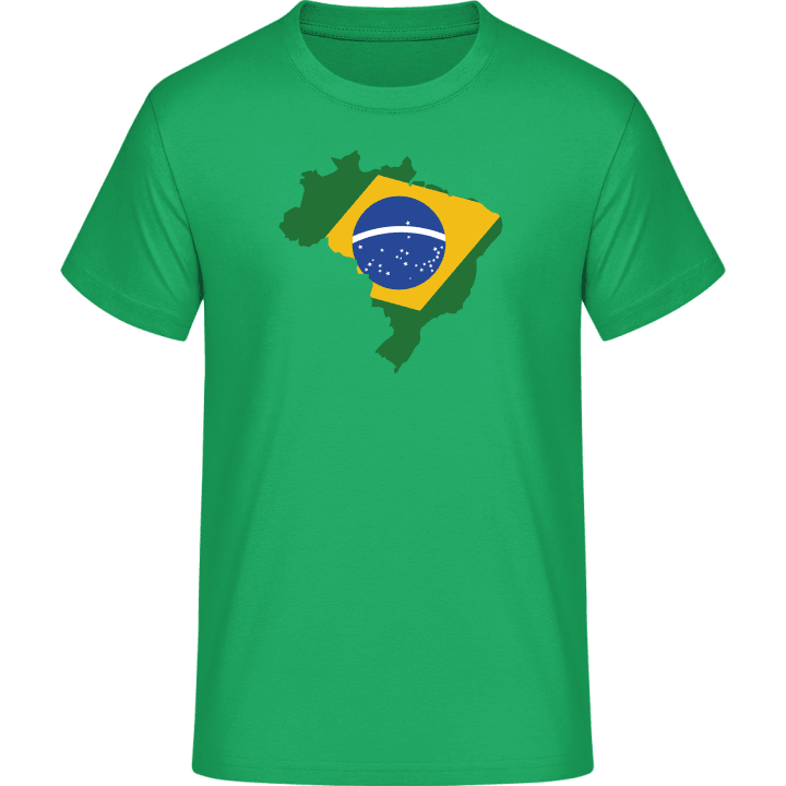 Brazil Map T-skjorte 0 image
