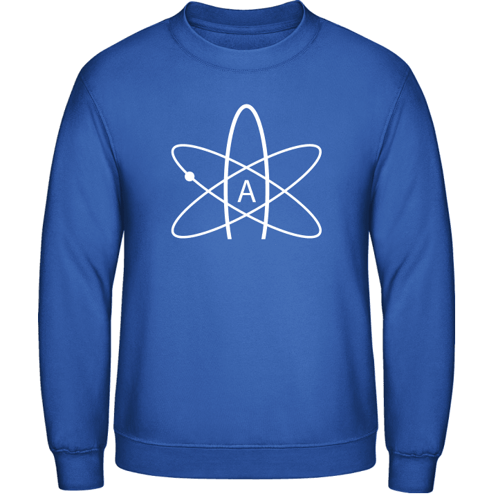 Atheismus Symbol Sweatshirt contain pic