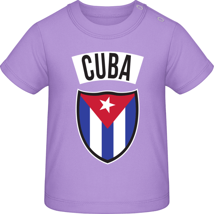 Cuba Shield Baby T-skjorte contain pic