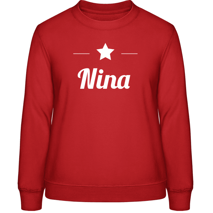 Nina Star Sweatshirt för kvinnor 0 image