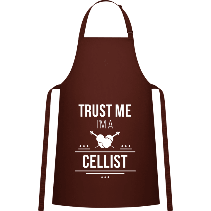 Trust Me I'm A Cellist Förkläde för matlagning contain pic
