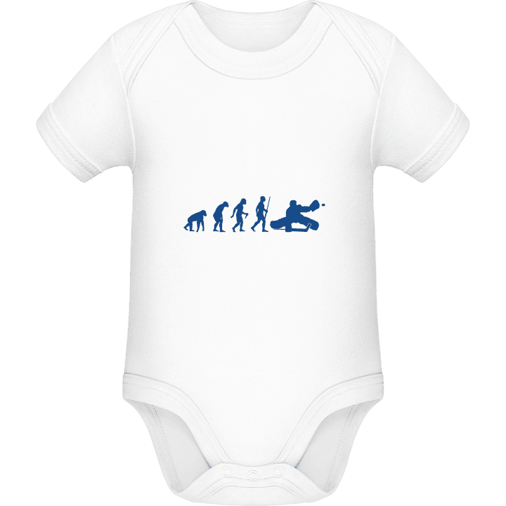 Ice Hockey Keeper Evolution Baby romper kostym contain pic
