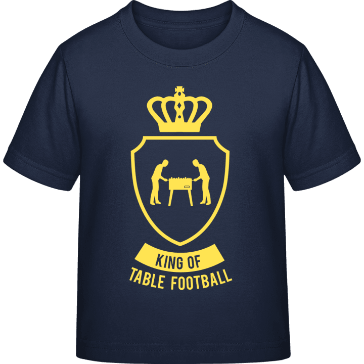 King of Table Football T-skjorte for barn contain pic