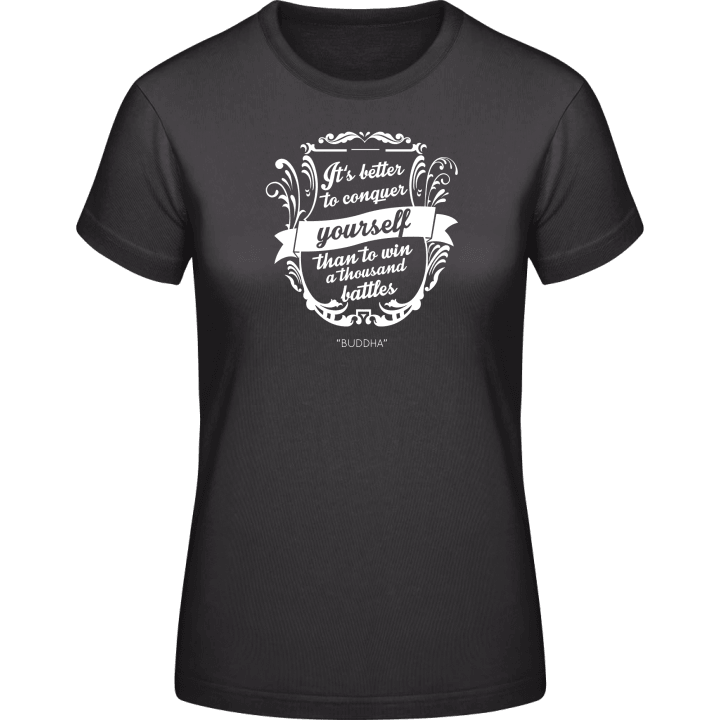Conquer Yourself Buddha T-shirt pour femme 0 image