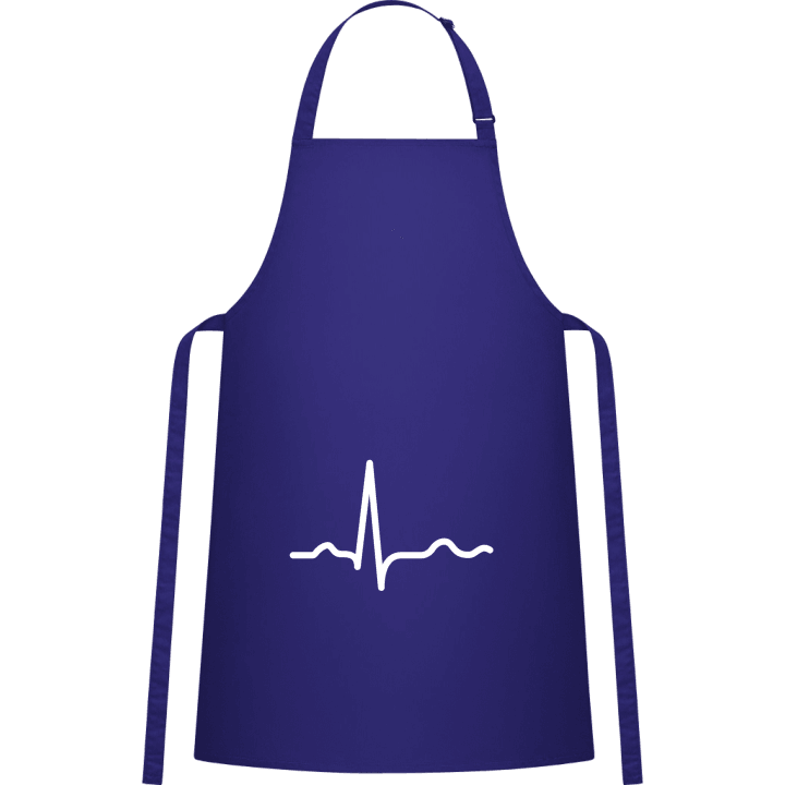 Heart Beat Förkläde för matlagning contain pic