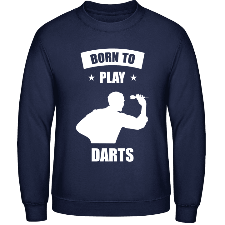 Born To Play Darts Felpa contain pic