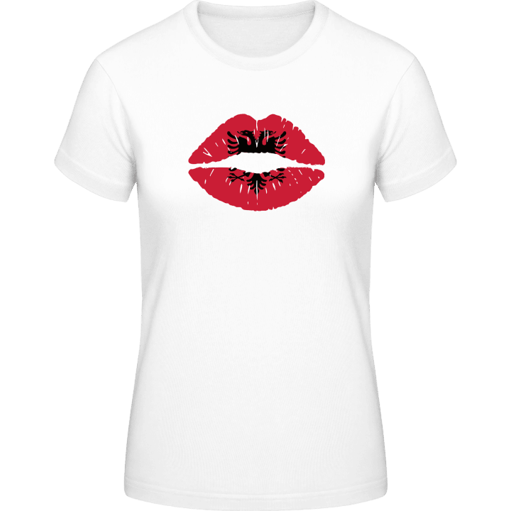 Albanian Kiss Flag Frauen T-Shirt 0 image