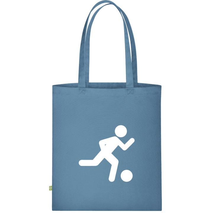Soccer Player Silhouette Stoffen tas 0 image