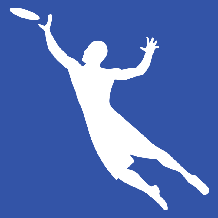 Frisbee Player Silhouette Frauen Langarmshirt 0 image