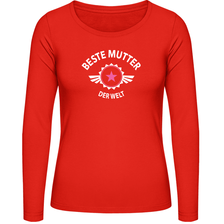Beste Mutter der Welt T-shirt à manches longues pour femmes 0 image