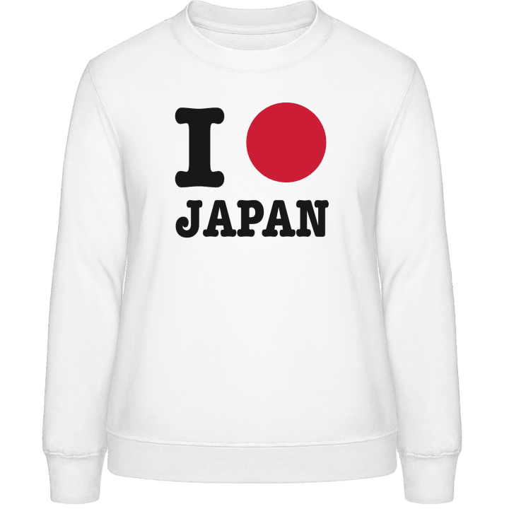 I Love Japan Sweatshirt för kvinnor contain pic