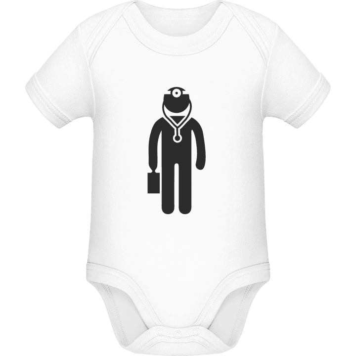 Doctor Symbol Baby romperdress contain pic
