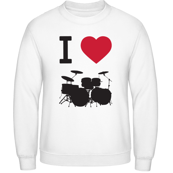 I Love Drums Tröja contain pic