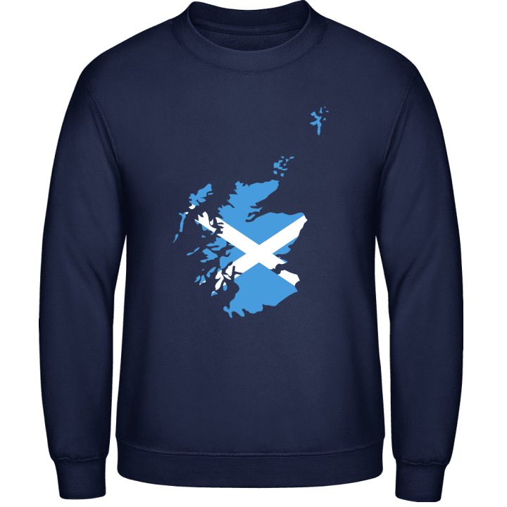 Scotland Map Flag Sweatshirt contain pic
