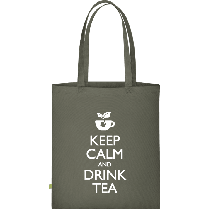 Keep calm and drink Tea Stoffpose contain pic