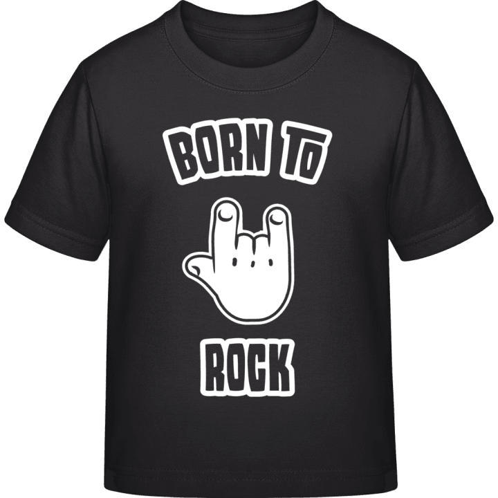 Born to Rock Kids Kinderen T-shirt contain pic
