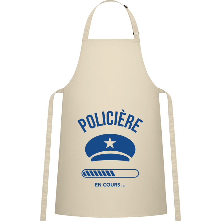 Policière En Cours Kitchen Apron contain pic