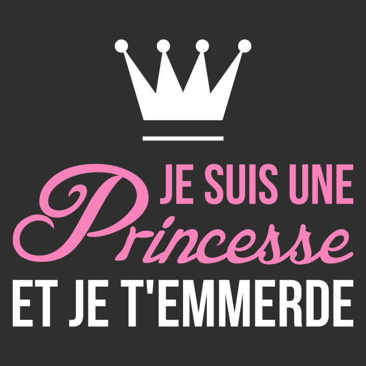 Je Suis Une Princesse Et Je T'emmerde Kinder Kapuzenpulli 0 image