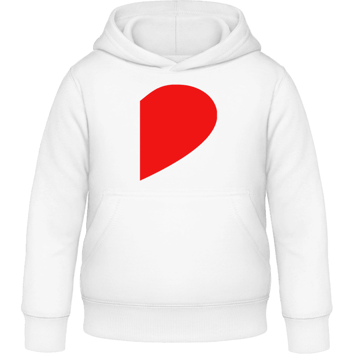 Couple Heart Right Kids Hoodie contain pic