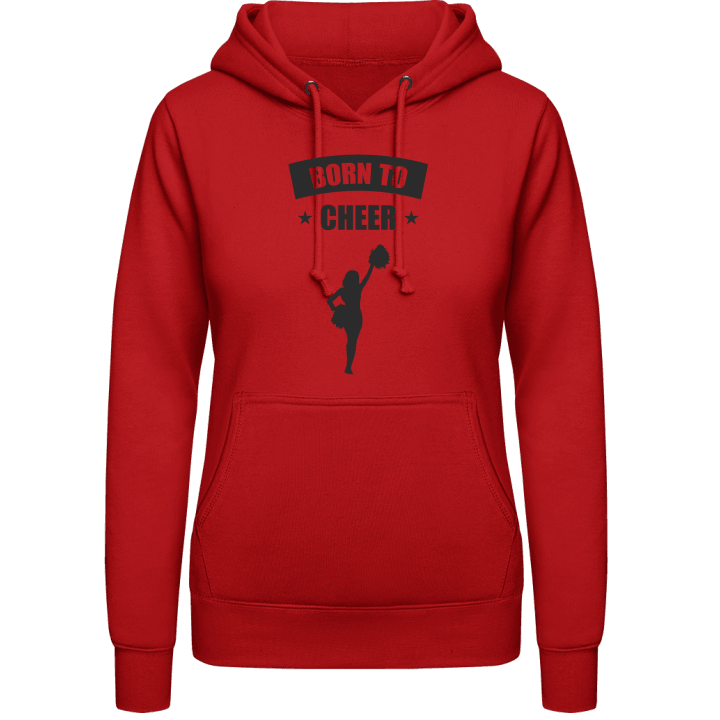 Born To Cheer Vrouwen Hoodie contain pic