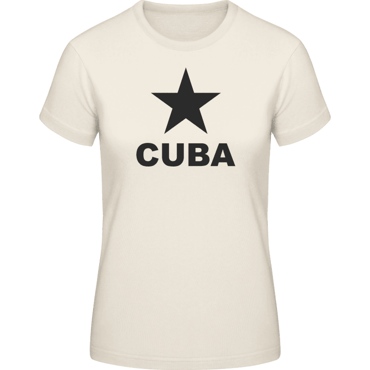 Cuba T-skjorte for kvinner contain pic