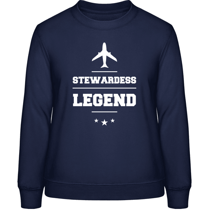 Stewardess Legend Sweatshirt för kvinnor contain pic