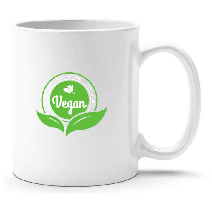 Vegan 100 Percent Natural Taza contain pic