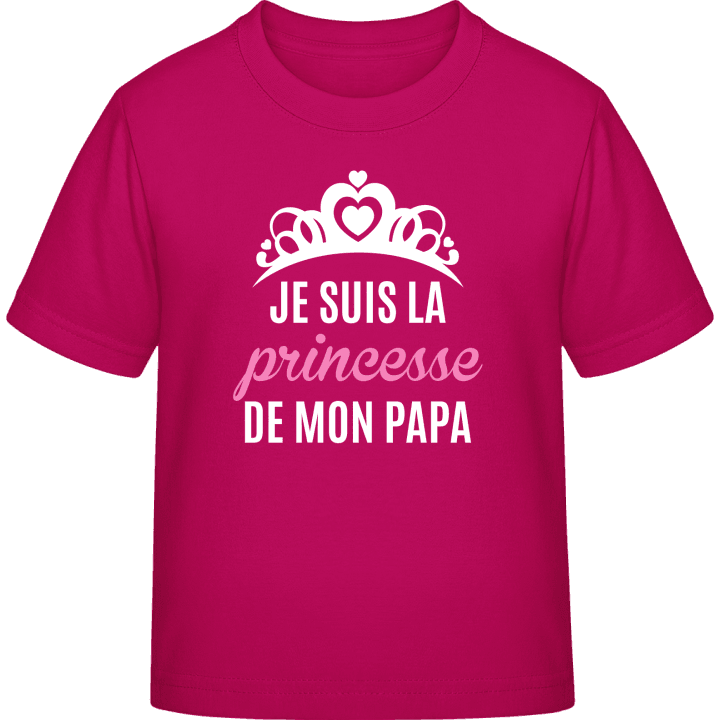 Je suis la princesse de mon papa T-shirt pour enfants 0 image