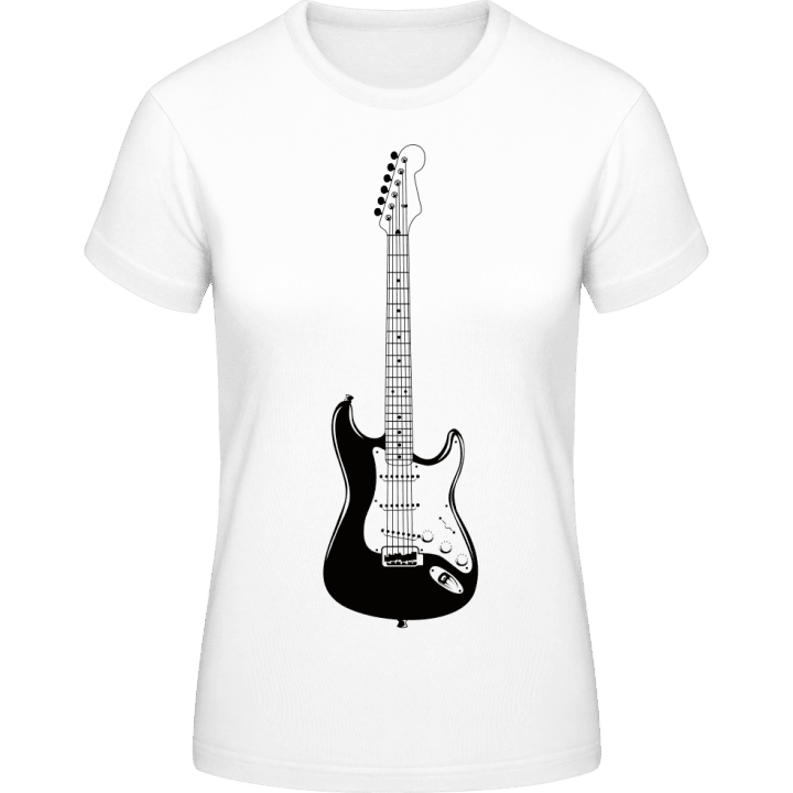 E Guitar T-shirt för kvinnor contain pic