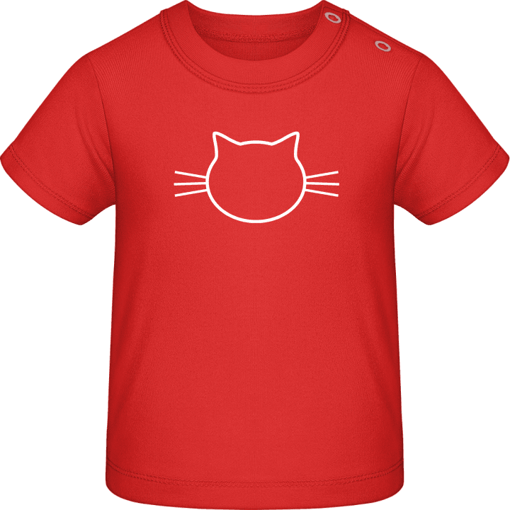Kitty Silhouette T-shirt för bebisar 0 image
