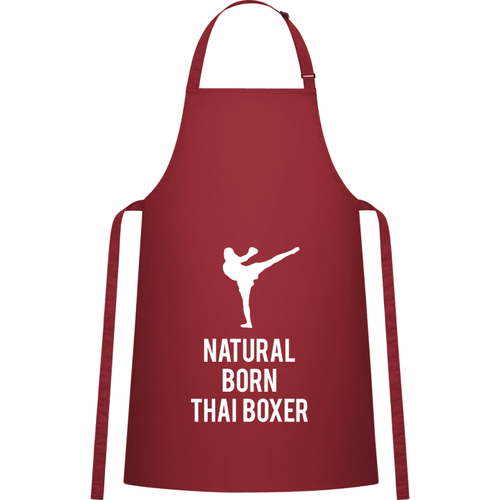 Natural Born Thai Boxer Delantal de cocina contain pic