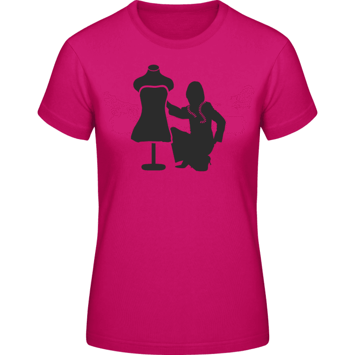 Dressmaker Silhouette Female Frauen T-Shirt 0 image