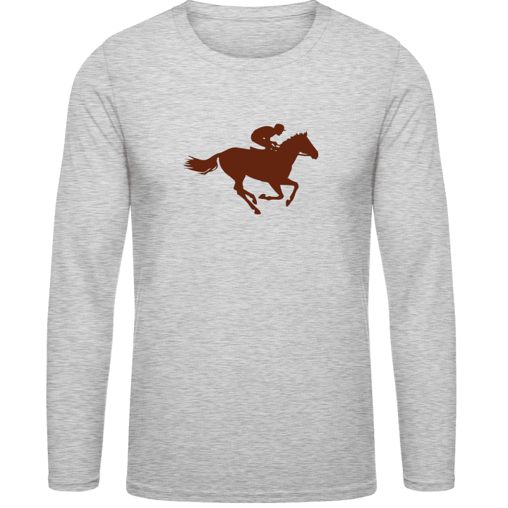 courses de chevaux T-shirt à manches longues contain pic