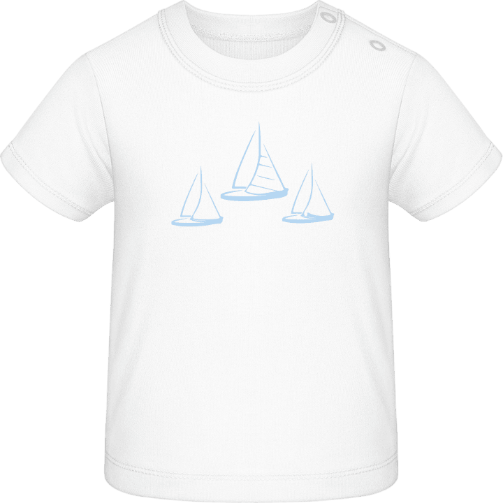 Sailboats Baby T-skjorte contain pic
