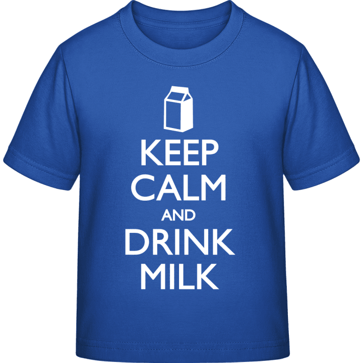 Keep Calm and drink Milk T-shirt för barn 0 image