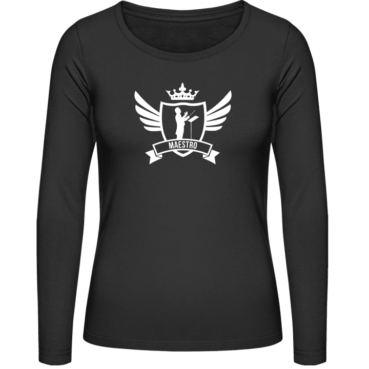 Maestro Winged Vrouwen Lange Mouw Shirt contain pic