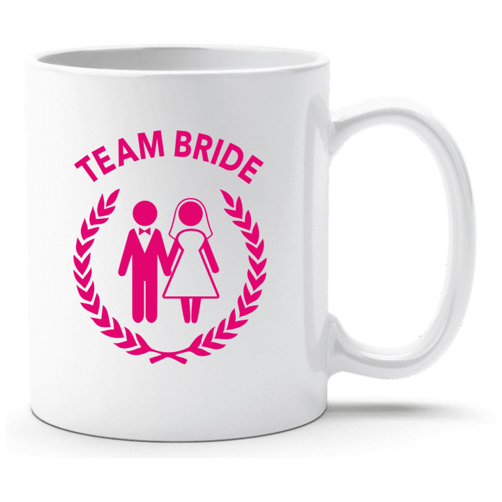 Team Bride Own Text Coppa contain pic