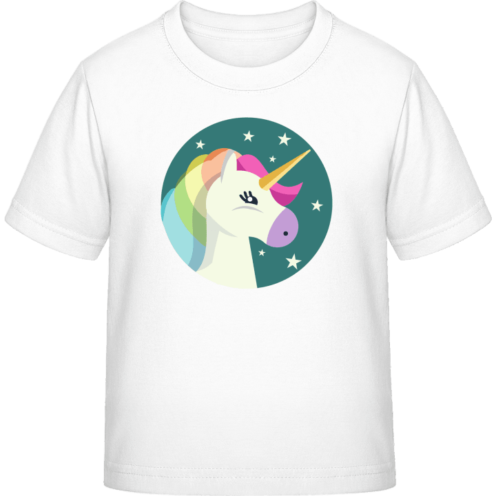 Unicorn Portrait Kinder T-Shirt 0 image