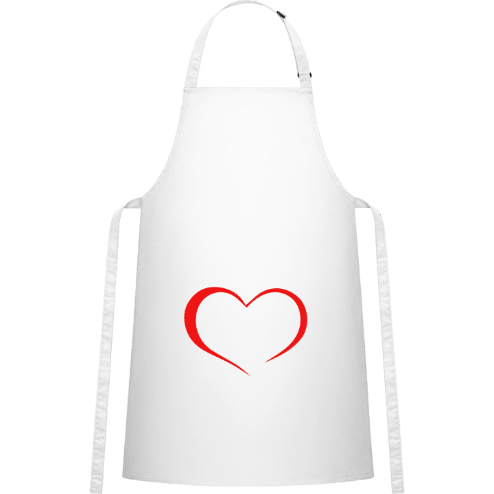 Heart Logo Delantal de cocina contain pic